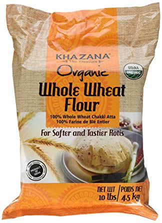 Khazana Organic Whole Wheat Atta 10 Lb