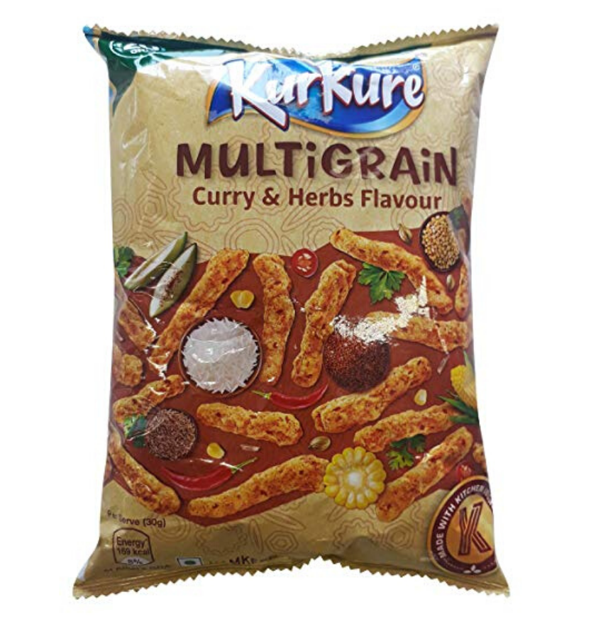 Kurkure Multigrain Curry & Herbs Flavour 30G
