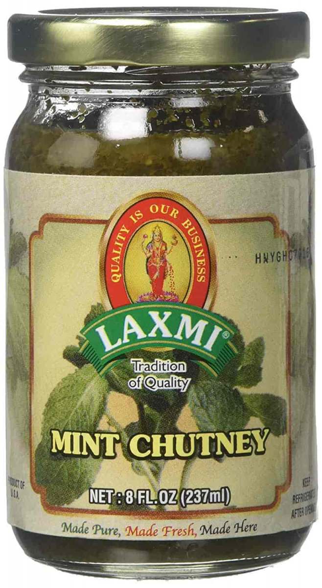 Laxmi Mint Chutney 8 Fl Oz