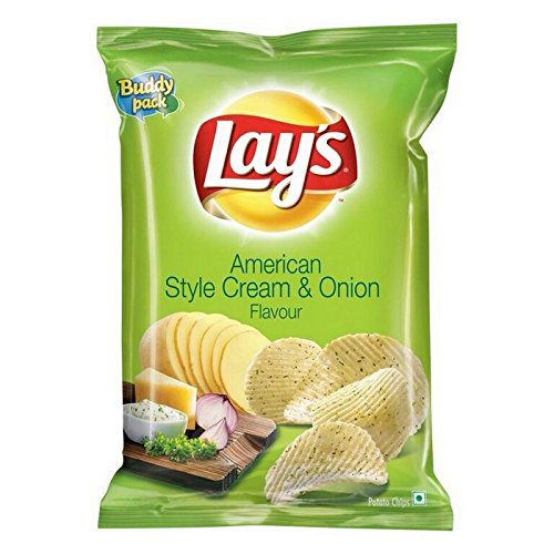 Lays American Style Cream Onion Flavour 52 G