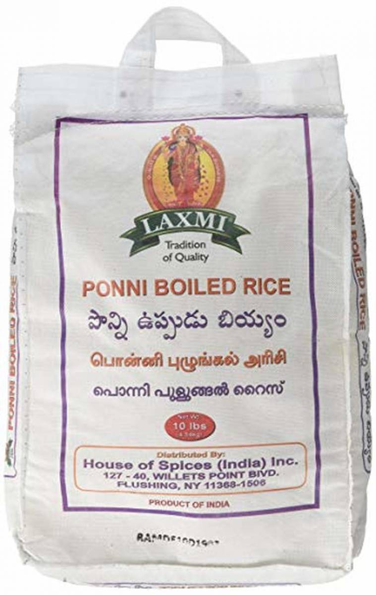 Laxmi Ponni Boiled Rice 10 Lb