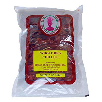 Idhayam Wrinkled Dry Chilli Whole 200G