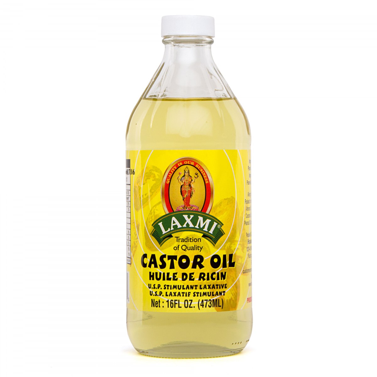 Laxmi Castor Oil 16 Oz