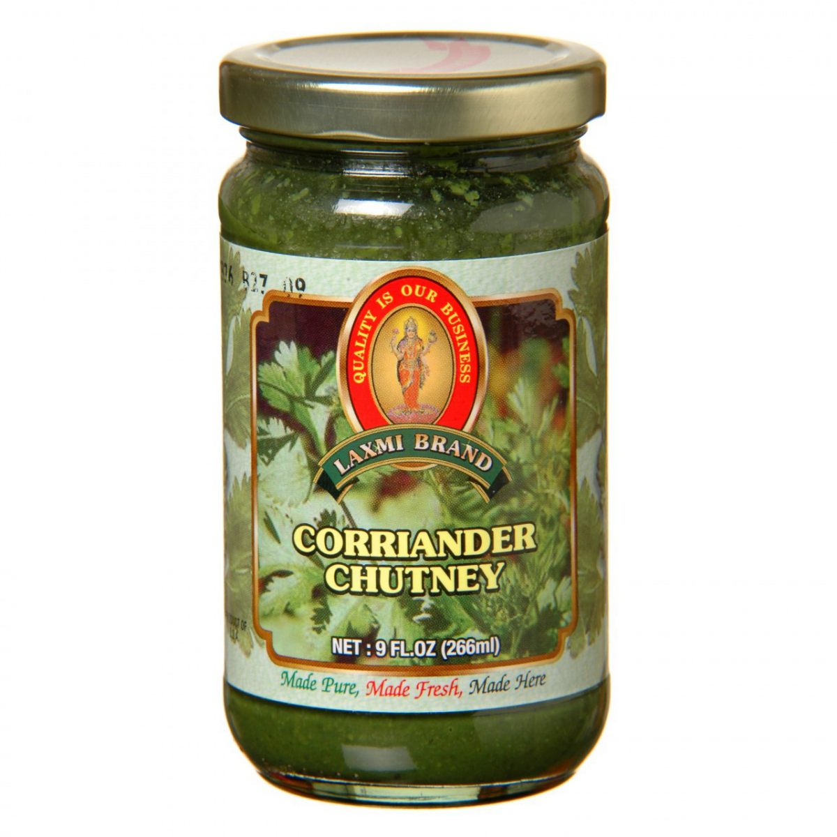 Laxmi Corainder Chutney 8 Oz