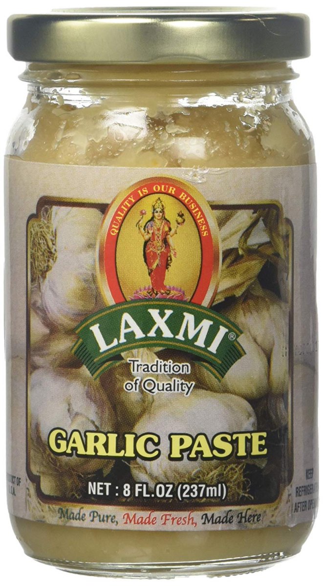 Laxmi Garlic Paste 8 Oz
