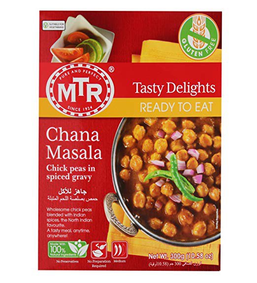 Mtr Rte Chana Masala 300 Gm