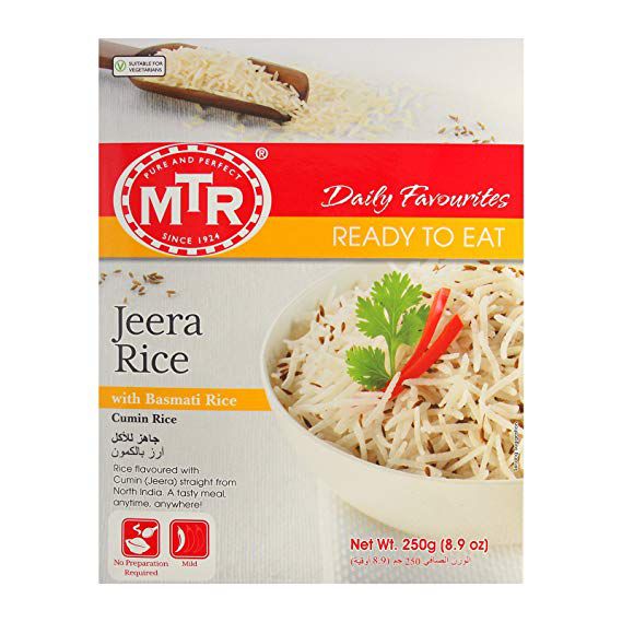 Mtr Rte Jeera Rice 300 Gm