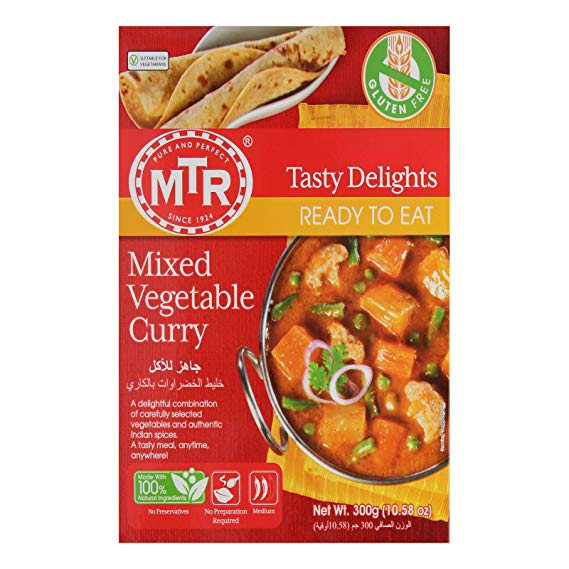 Mtr Rte Mixed Veg Curry 300 Gm