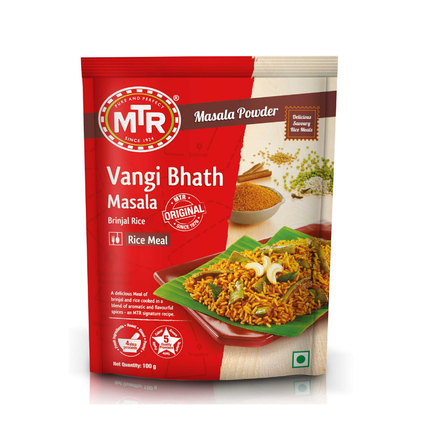 MTR vangi bhath powder 100 gm