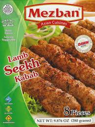 Mezban Lamb Seekh Kabab 280G