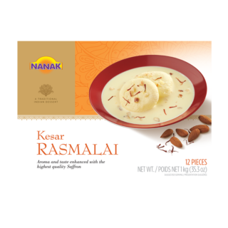 Nanak Kesar Rasmalai 12P