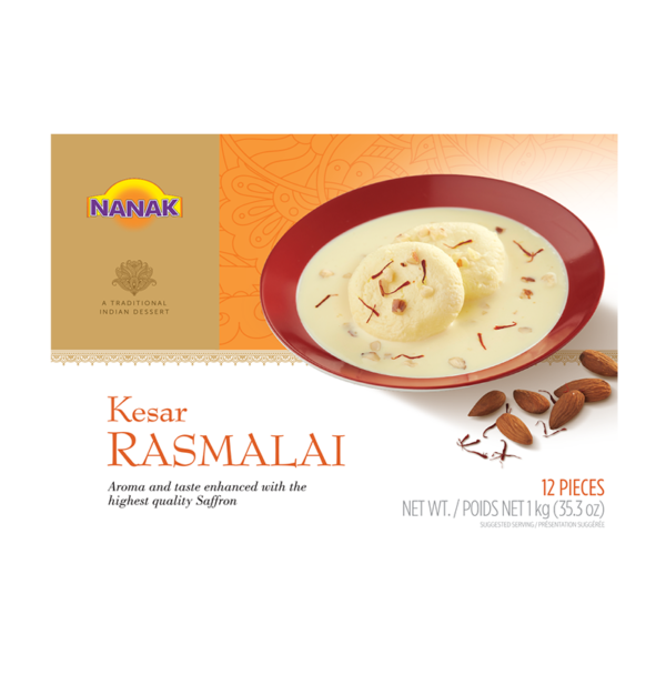 Nanak Kesar Rasmalai 12P