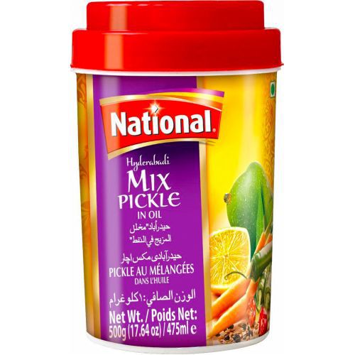 National Hyderabadi Mix Pickle 500 Gm