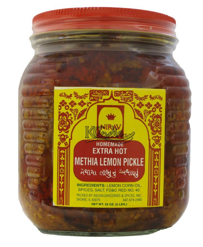 Nirav Methia Lemon Pickle 2 Lb