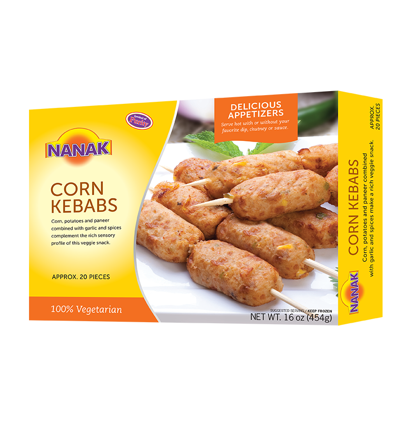 Nanak Corn Kabab 454Gm