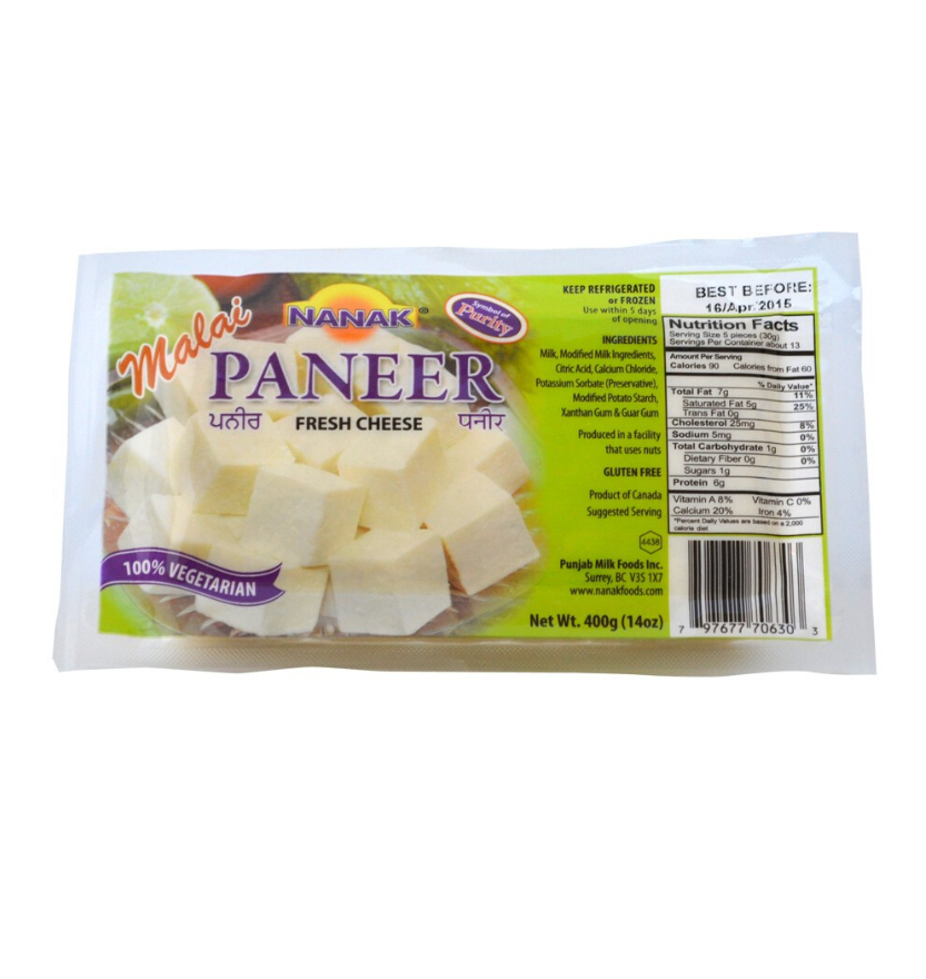 Nanak Malai Paneer 341 G.M