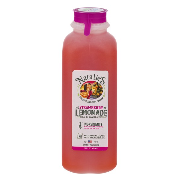 Natalie'S Strawberry Lemonade 473Ml