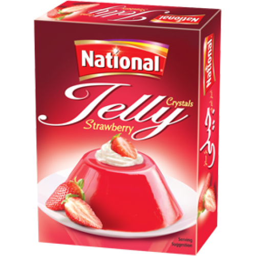 National Jelly Strawberry 80Gm