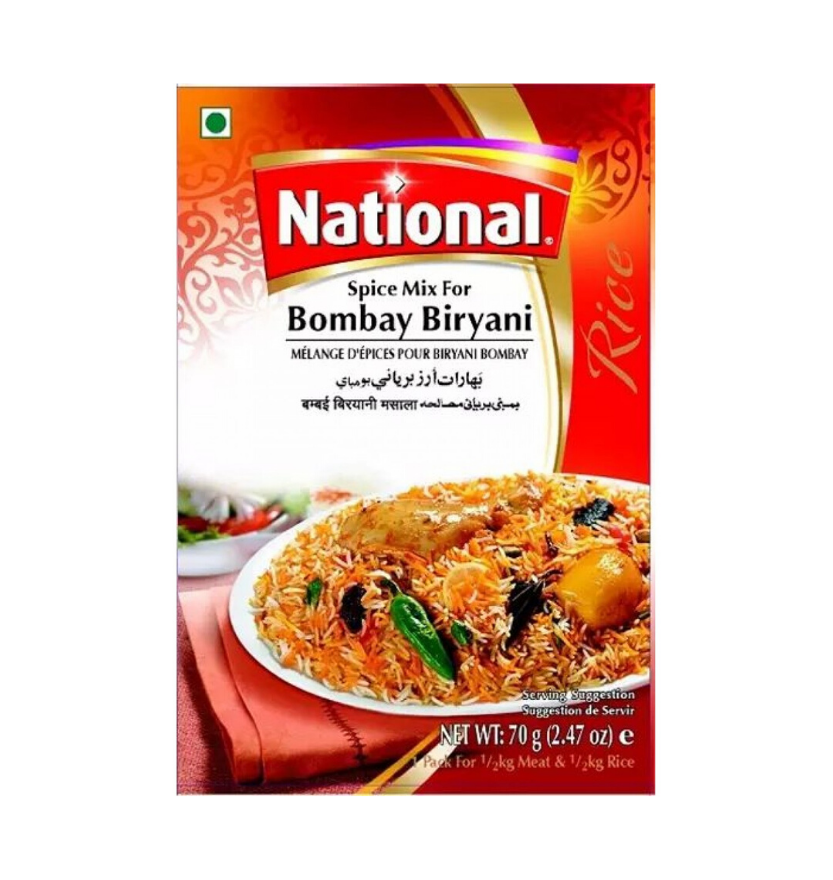 National vegetable biryani 70gm