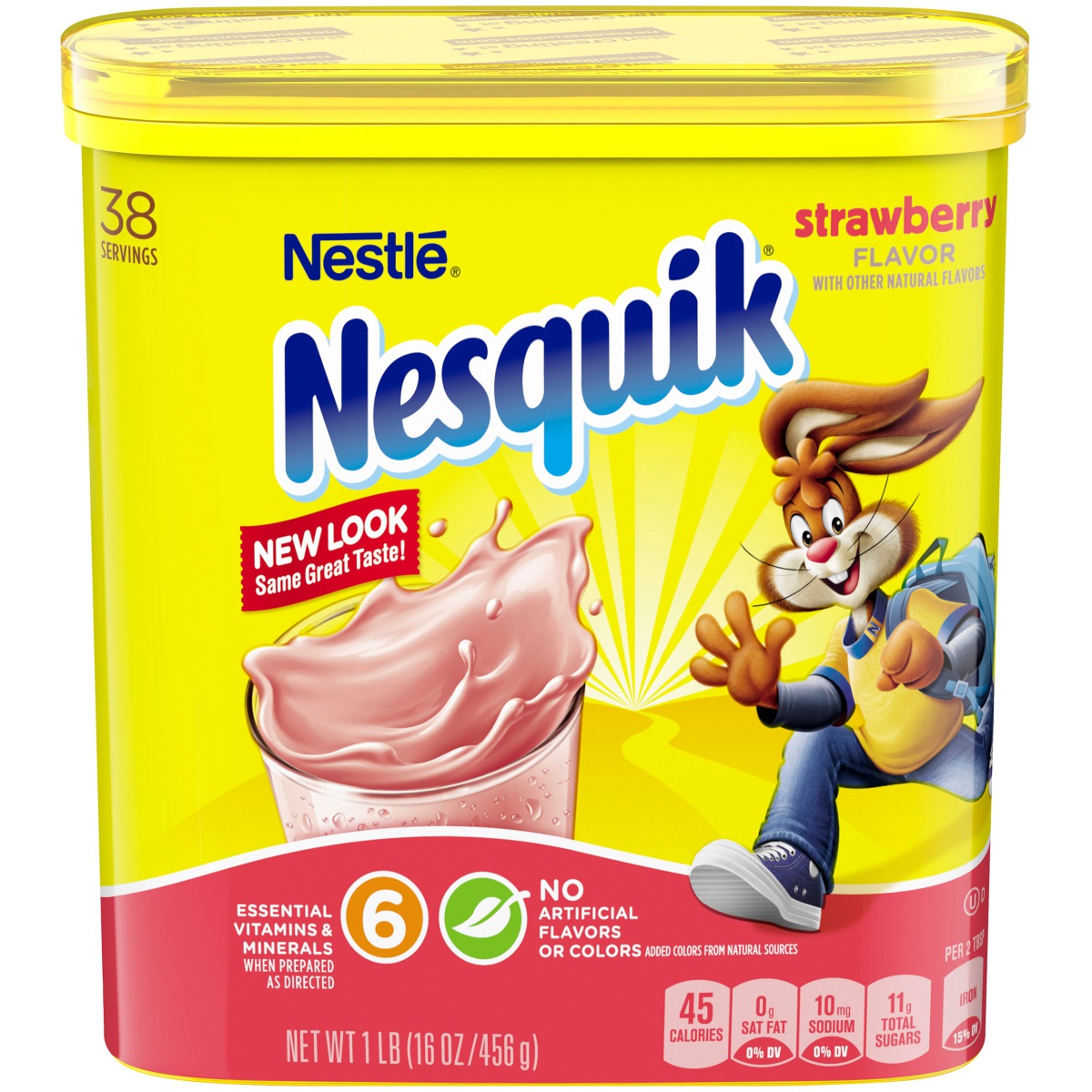 Nestle Nesquik Strawberry 1Lb