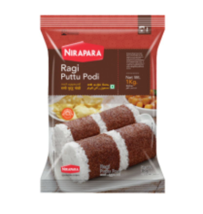 Nirapara Ragi Puttu Podi 1 Kg