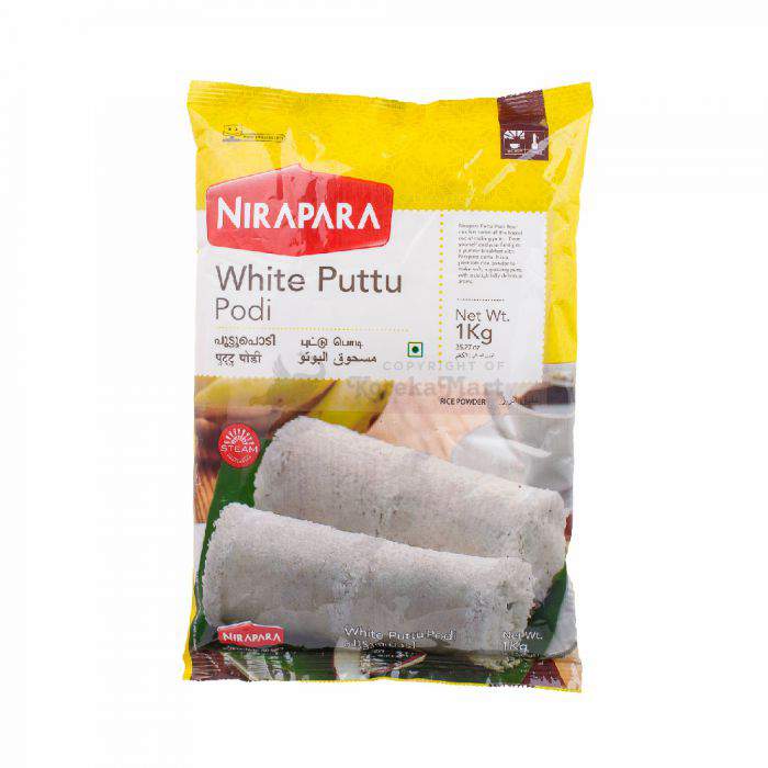 Nirapara White Puttu Podi 1 Kg