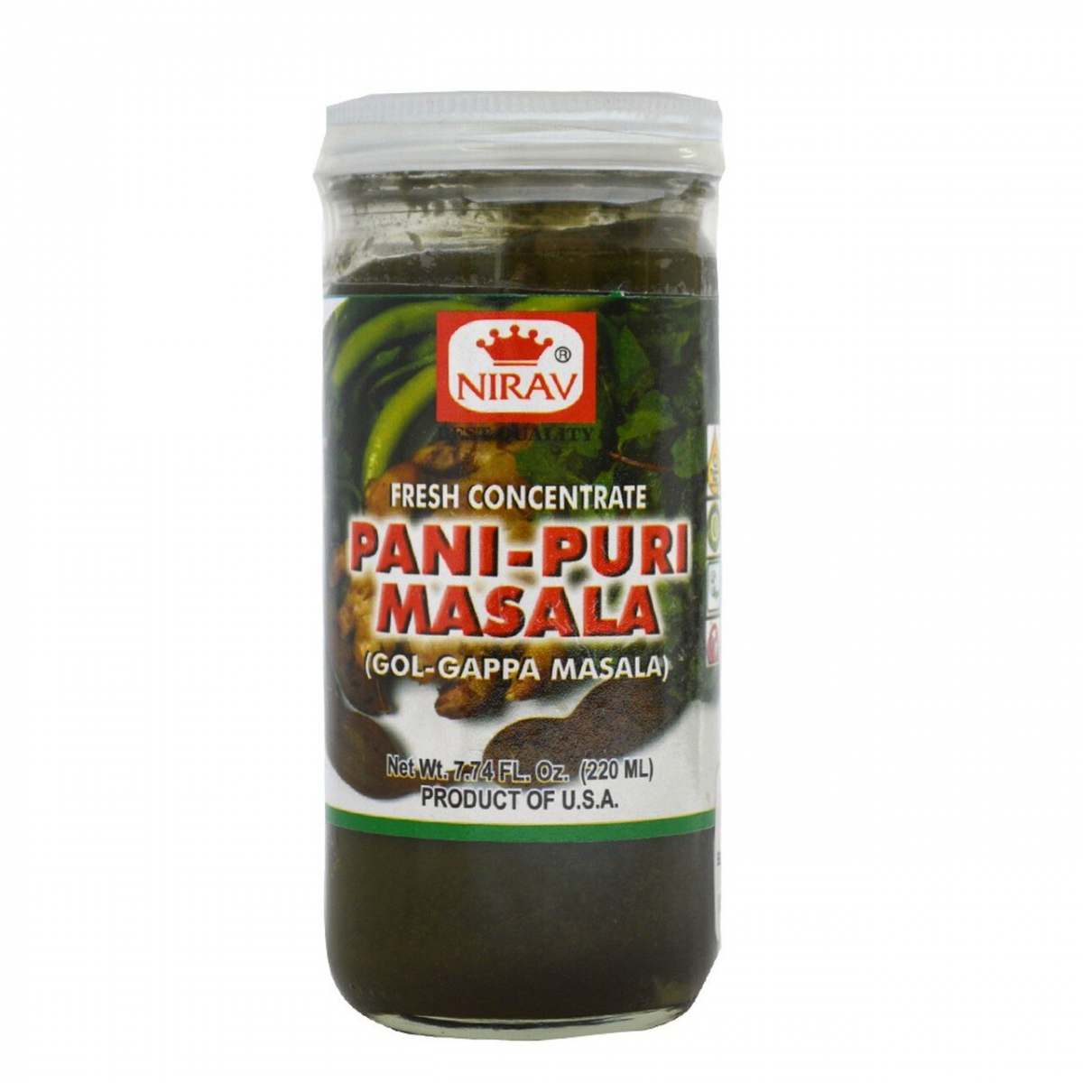 Nirav Panipuri Masala 220 Ml