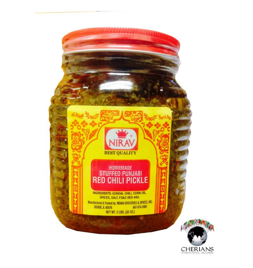 Nirav red chili pickle