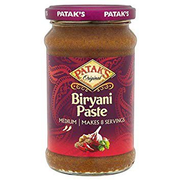 Pataks Biryani Curry Paste 283 G
