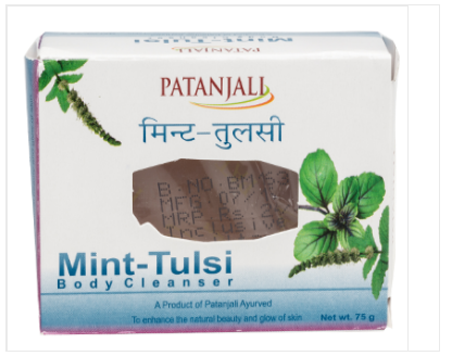 Patanjali Mint Tulsi Soap 75 Gm