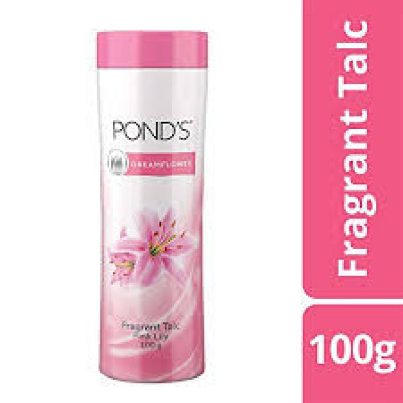 Ponds Dreamflower Fragant Talc Pink Lily 100 Gm