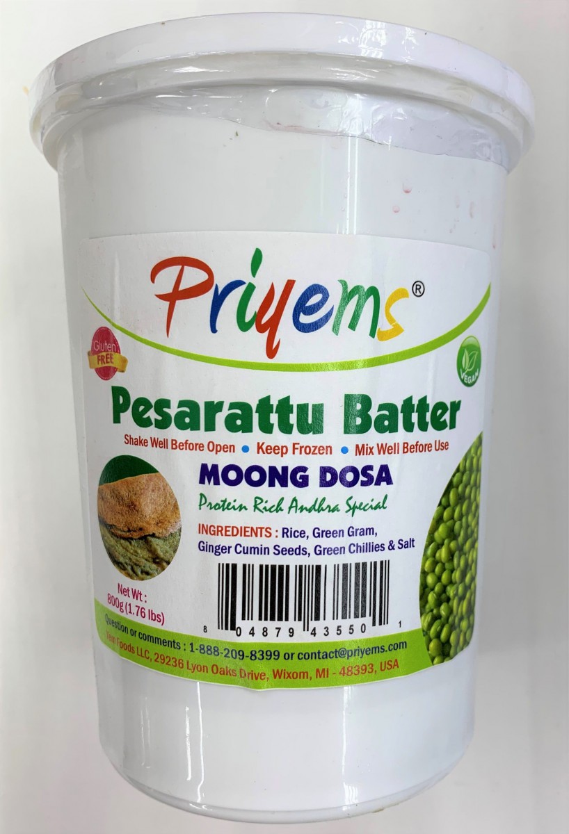 Priyem Pesarattu Batter 900Gm