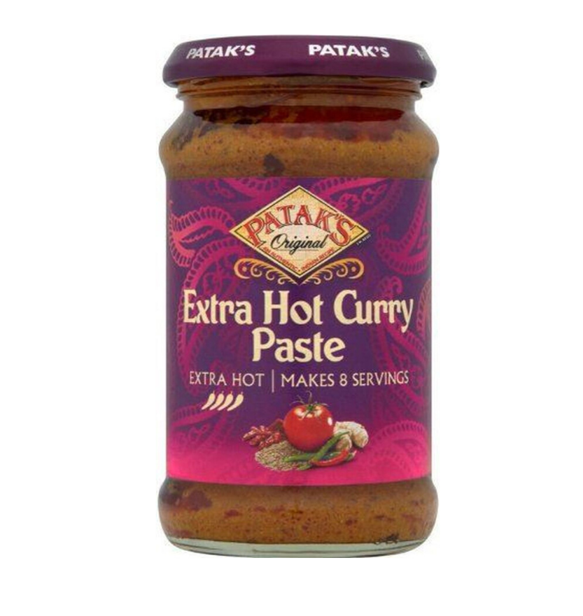 Pataks Curry Paste Hot 283 G