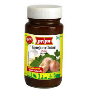 Priya Gongura Onion Pikle 300 Gm