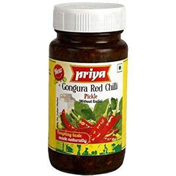 Priya Gongura Red Chilli Pickle 300 Gm