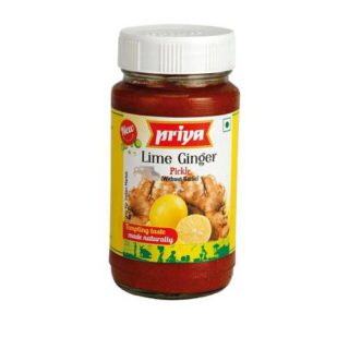 Priya Lime Ginger Without Garlic 300 Gm