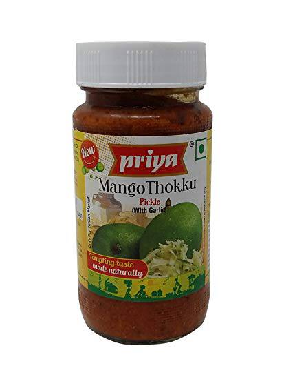 Priya Mango Tokku Wth Garlic Pickle 300 Gm