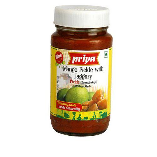 Priya Mango Without Garlic Pickle 300 Gm