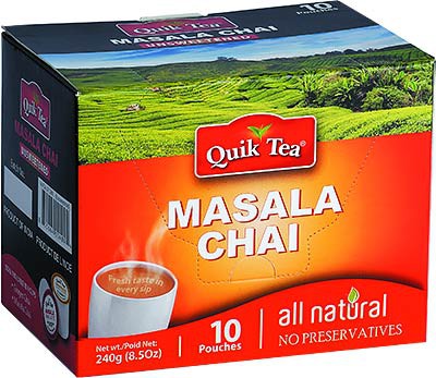 Quick Tea Masala Tea 10 Pouches