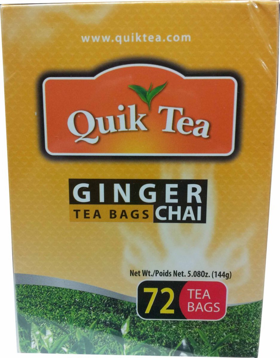 Quik Tea Bag Ginger Chai 144G