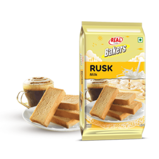 Real Bakers Milk Rusk 300Gm