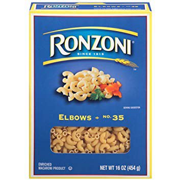 Ronzoni Elbows 16 Oz