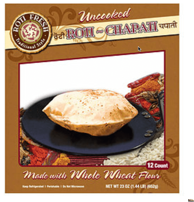 Roti Fresh Chapati 23 Oz