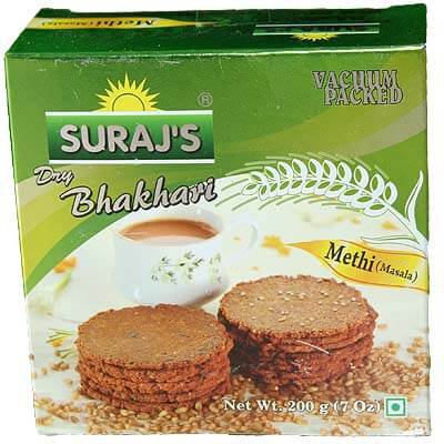 SURAJS DRY BHAKHARI KHAKHRA METHI KARELA 200G