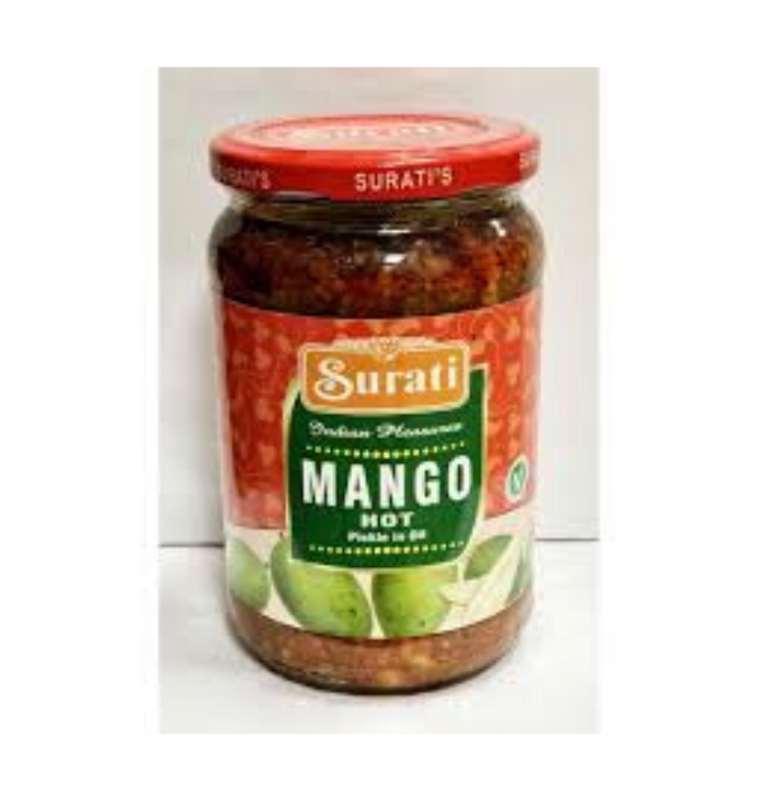 SURATI MANGO HOT PICKLE 10 OZ