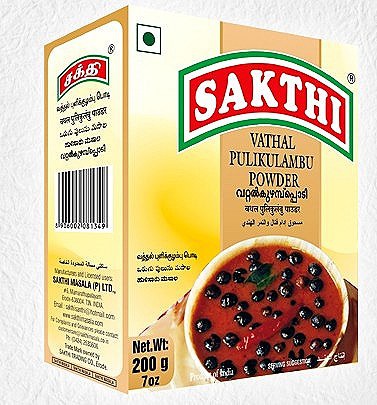 Sakthi Vathal Pulikulambu Powder 200G