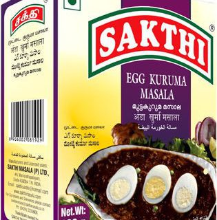 Sakthi Egg Kuruma Masala 200 Gm
