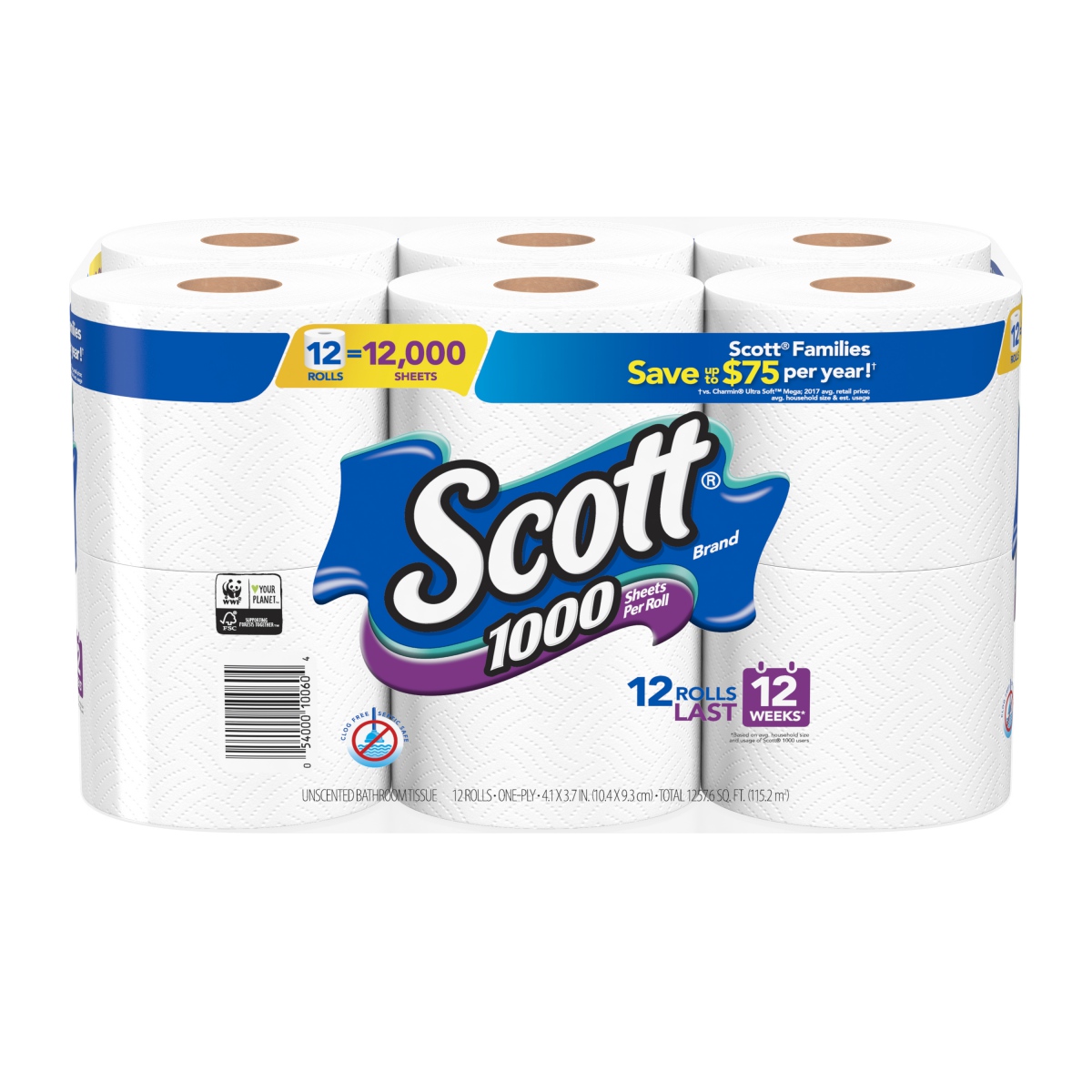 Scott 1000 Sheet Roll