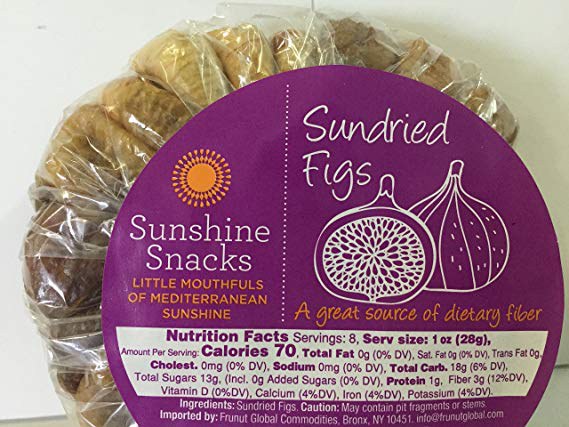 Sundried Figs 8 Oz