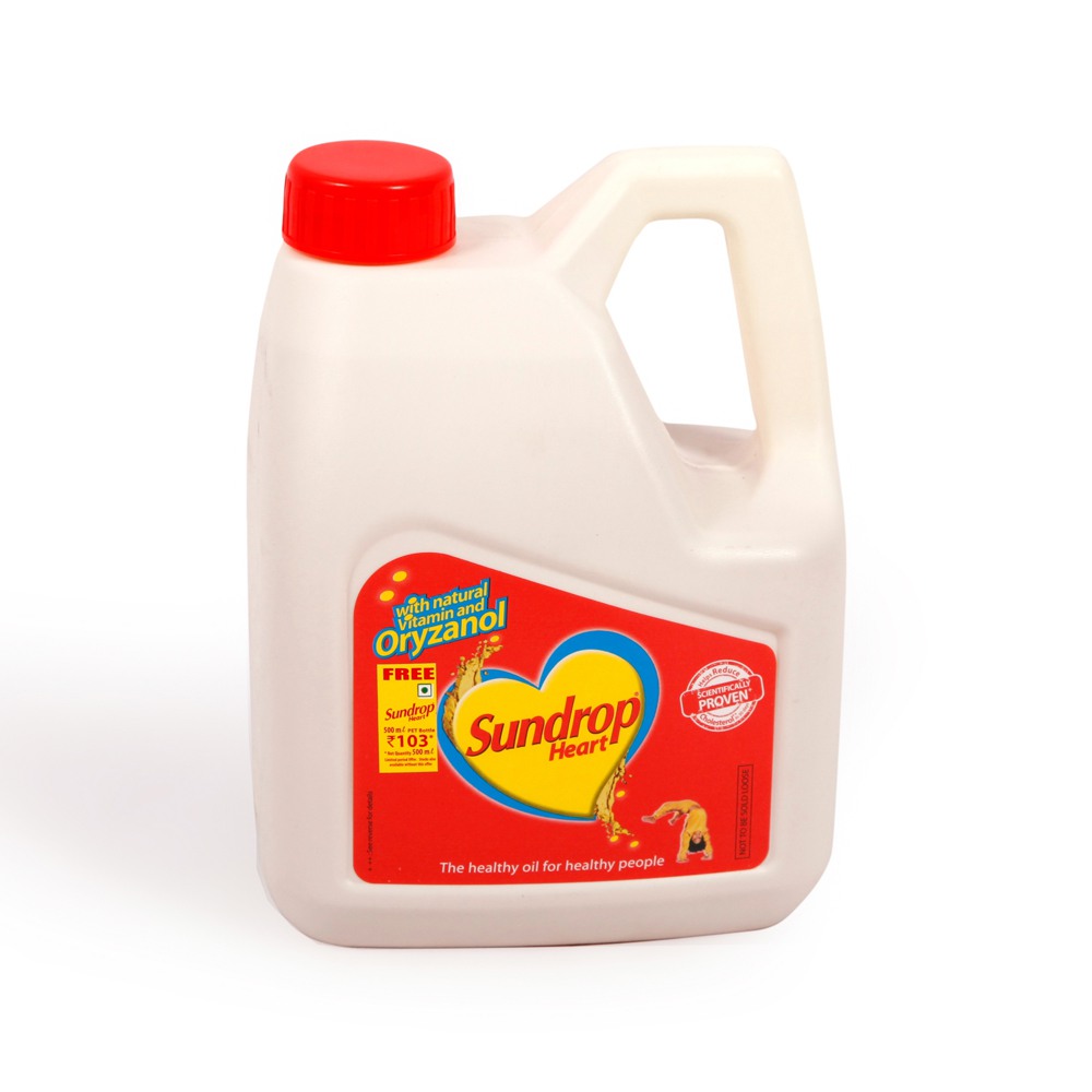 Sundrop Heart Edible Vegetable Oil 2L